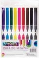ARTY CRAFTY 18 Pack Thick & Thin Marker
