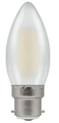LED Candle Filament Non-Dim Pearl 4.2W 2700K BC-B22d 15791