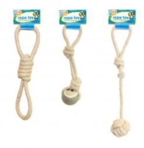 PETS AT PLAY Jute Rope Toys