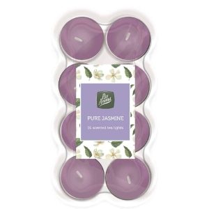 PAN AROMA 16 Pack Tea Lights - Pure Jasmine