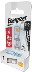 ENERGIZER LED G9 1.9W 200LM 6500K Box