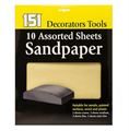 151 Assorted Sandpaper Sheets 10 Pack