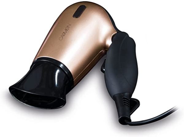 CARMEN 1200w Noir Travel Hair Dryer