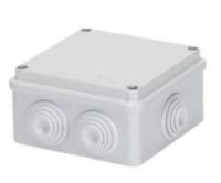 4" Square Watertight Junction Box Gewiss 44004