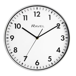 RAVEL 30cm Kitchen Wall Clock White