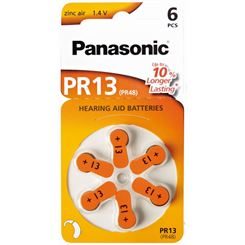 PANASONIC Hearing Aid 1.4v 265mah (6)