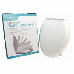 ASHLEY Soft Close Plastic Toilet Seat