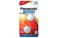 **2 PACK** PANASONIC 3v 165mah Lithium Coin **2 PACK**