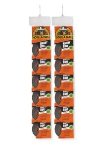 GORILLA 9m Handy Roll Clip Strip Display Of 12