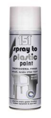 151 Spray To Plastic White Gloss Spray Paint 400ml