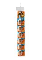 GORILLA 15gm Superglue Clip Strip Display Of 6