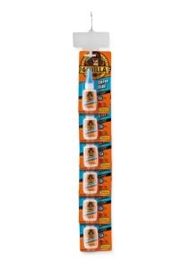 GORILLA 15gm Superglue Clip Strip Display Of 6