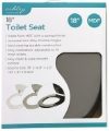 ASHLEY 18" Toilet Seat - Grey