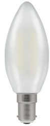 LED Candle Filament Non-Dim Pearl 2.2W 2700K SBC-B15d 15760