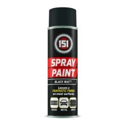 151 Black Matt Spray Paint 250ml