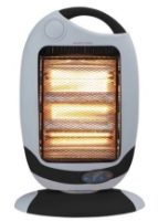 KINGAVON 1200w Oscillating Halogen Heater with Remote