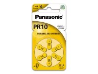 PANASONIC Hearing Aid 1.4v 75mah (6) (PR10H)