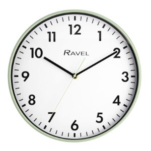 RAVEL 30cm Kitchen Wall Clock Sage