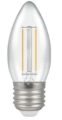LED Candle Filament Non-Dim Clear 2.2W 2700K ES-E27 15623