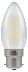 LED Candle Filament Non-Dim Pearl 4.2W 4000K BC-B22d 15937
