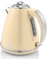 SWAN 1.5L 3kW Cream Retro Jug Kettle