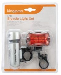 KINGAVON LED Bicycle Light Set