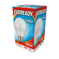 EVEREADY LED GLS 806lm Cool White BC 10,000Hrs