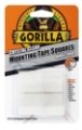 GORILLA 2.5cm Clear Square Mounting Strips