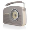AKAI Vintage 1950's Style DAB+/FM Radio TAUPE
