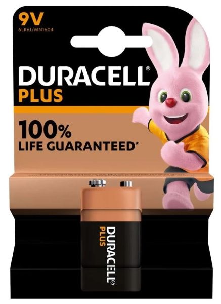 DURACELL (9V) Plus Power 1604 B1