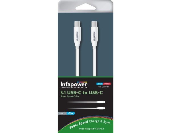 INFAPOWER 3.1 USB-C to USB-C Lead