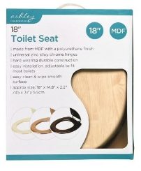 ASHLEY 18" Toilet Seat - Pine