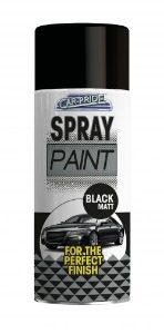 CAR PRIDE 400ml Matt Black Car Spray Paint