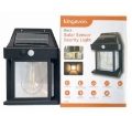 KINGAVON Black Solar Sensor Security Light