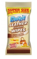 DUZZIT Leather Cleaning Wipes 50pk