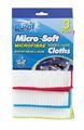 DUZZIT Microfibre Wash & Wipe Cloth 3 Pack