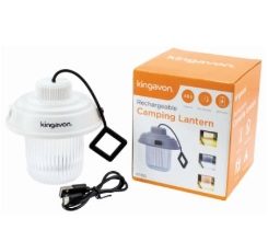 KINGAVON Rechargeable Camping Warm / Cool / Daylight