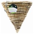 GREEN BLADE 12" Rope Cone Hanging Basket