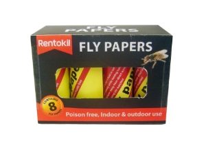 Fly papers x8 Black