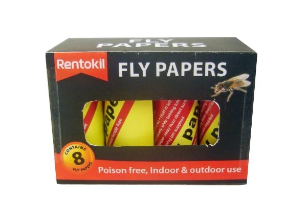 Fly papers x8 Black