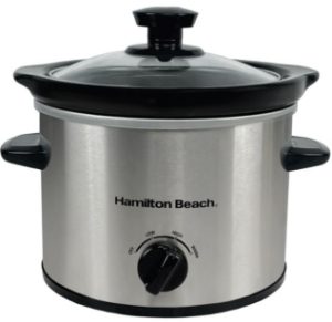 HAMILTON BEACH 1.8L Stainless Slow Cooker