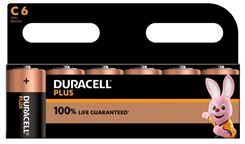 DURACELL Plus Power (C) 1400 B6   **CARD OF SIX**