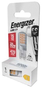 ENERGIZER LED G9 4.2W 470LM 4000K Box