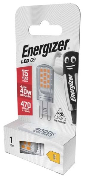 ENERGIZER LED G9 4.2W 470LM 4000K Box