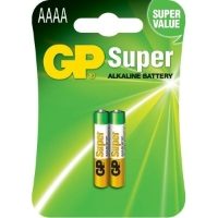 1.5v GP Super Alkaline E96 (AAAA) (2)