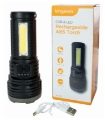 KINGAVON COB & LED Rechargeable ABS Torch