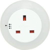 EAGLE Plug Through LED Nightlight 13a Socket