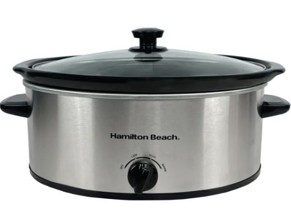 HAMILTON BEACH 6.5L Stainless Slow Cooker