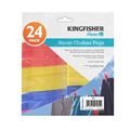 KINGFISHER 24 Pack Large Storm Clothes Pegs