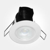 ETERNA 5w Fire Rated IP65 LED Downlight 420lm 4000K - WHITE